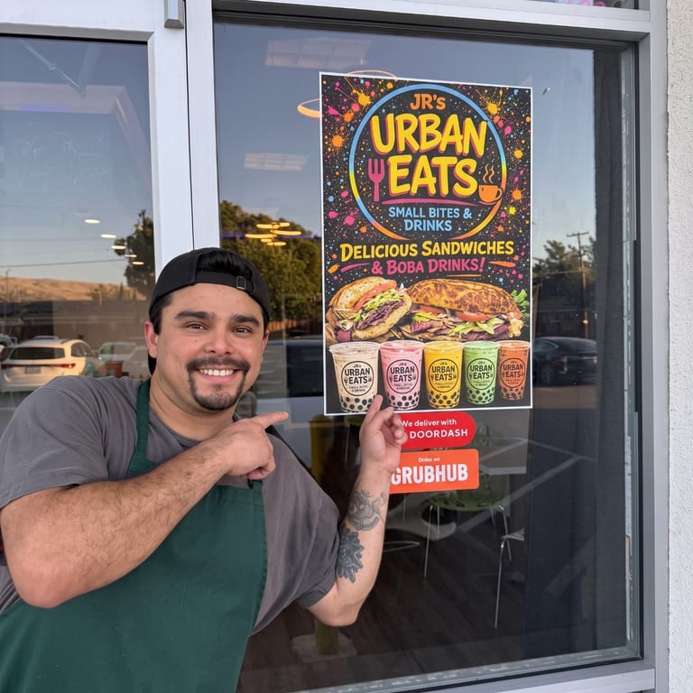Visit Jr's Urban Eats Today